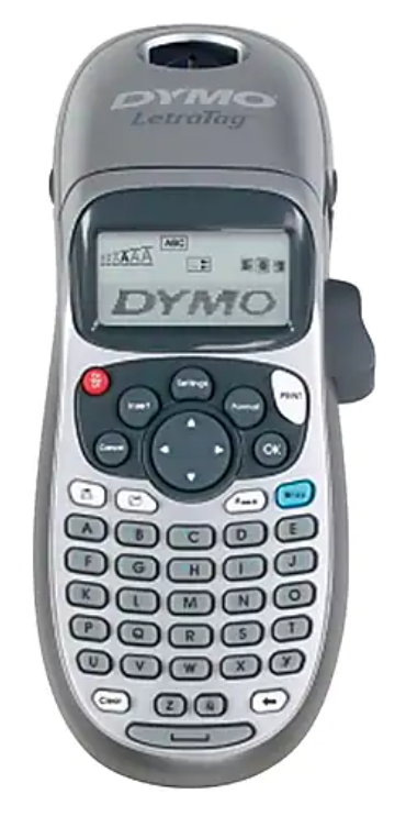 LABEL MAKER, PORTABLE, DYMO LETRATAG LT-100H LARGE